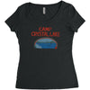 camp crystal lake Women's Triblend Scoop T-shirt