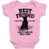 Best Friend Bull Terrier Baby Bodysuit