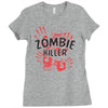 zombie killer Ladies Fitted T-Shirt