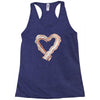 bacon heart Racerback Tank