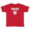 polizei (2) Toddler T-shirt