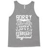 This Girl Is Taken By A Super Sexy February Boyfriend Tank Top