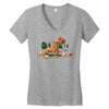 oops i missed let me try again Women's V-Neck T-Shirt
