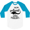 New Aunt 2018 Rokie Dept. 3/4 Sleeve Shirt
