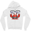 red crabby Zipper Hoodie