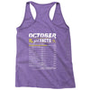 October Girl Facts Scorpio Racerback Tank