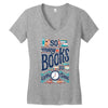 so many books Women's V-Neck T-Shirt