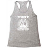 guitar god t shirt personalised guitarists Racerback Tank