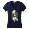 Skull Ride Women's V-Neck T-Shirt