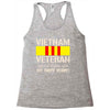 vietnam veteran Racerback Tank