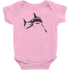 sharks with frickin laser beams t shirt soft funny austin powers tee d Baby Onesie
