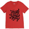 happy fathers day V-Neck Tee