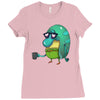philbert before coffee Ladies Fitted T-Shirt