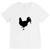 Chicken and Little Chick V-Neck Tee