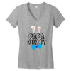 papa bunny Women's V-Neck T-Shirt