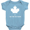 on the eh team Baby Bodysuit