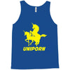 uniporn funny t unicorn comic porn horse myth ride canter animal Tank Top