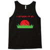 disc golf dirty sex joke pun ground penetration Tank Top