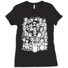 point and click Ladies Fitted T-Shirt