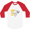 make your mark dog 3/4 Sleeve Shirt