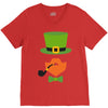 DABBİNG LEPRECHAUN V-Neck Tee