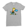 part time job   aquarium Ladies Fitted T-Shirt