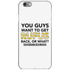 You Guys Want To Get Rufus Back Or What Sametimeless iPhone 6/6s Case