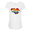 Proud Mom Maternity Scoop Neck T-shirt