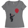 the balloon fairy Women's Triblend Scoop T-shirt