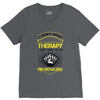 I Dont Need Therapy Need Pin Bowling V-Neck Tee