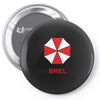 resident evil logo umbrella corporation zombie videogames Pin-back button