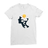 Night Think Ladies Fitted T-Shirt