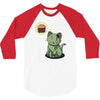 zombie cat 3/4 Sleeve Shirt
