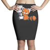 panda hug Pencil Skirts