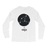 Virgo Zodiac Sign Minimal Design Long Sleeve Shirts