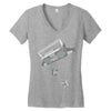boombox Women's V-Neck T-Shirt