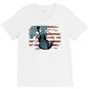 us flag V-Neck Tee