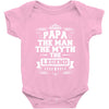 Papa The Man The Myth The Legend Baby Onesie