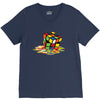 Rubik Cube V-Neck Tee