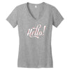 helio Women's V-Neck T-Shirt