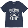 who wants to ride V-Neck Tee