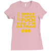 poof movie batman Ladies Fitted T-Shirt