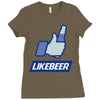 likebeer Ladies Fitted T-Shirt
