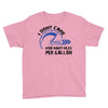 I Don't Care How Many Miles Per Gallon Youth Tee