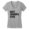 best grandpa ever Women's V-Neck T-Shirt