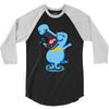 blue crocodile! 3/4 Sleeve Shirt