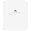 definition of fuck Mousepad