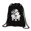 r2 d mew Drawstring Bags