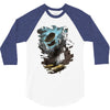 swept away 3/4 Sleeve Shirt