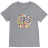 peace V-Neck Tee